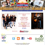 Vermont State Fair Website featuring the Doobie Brothers and Bachman and Turner
