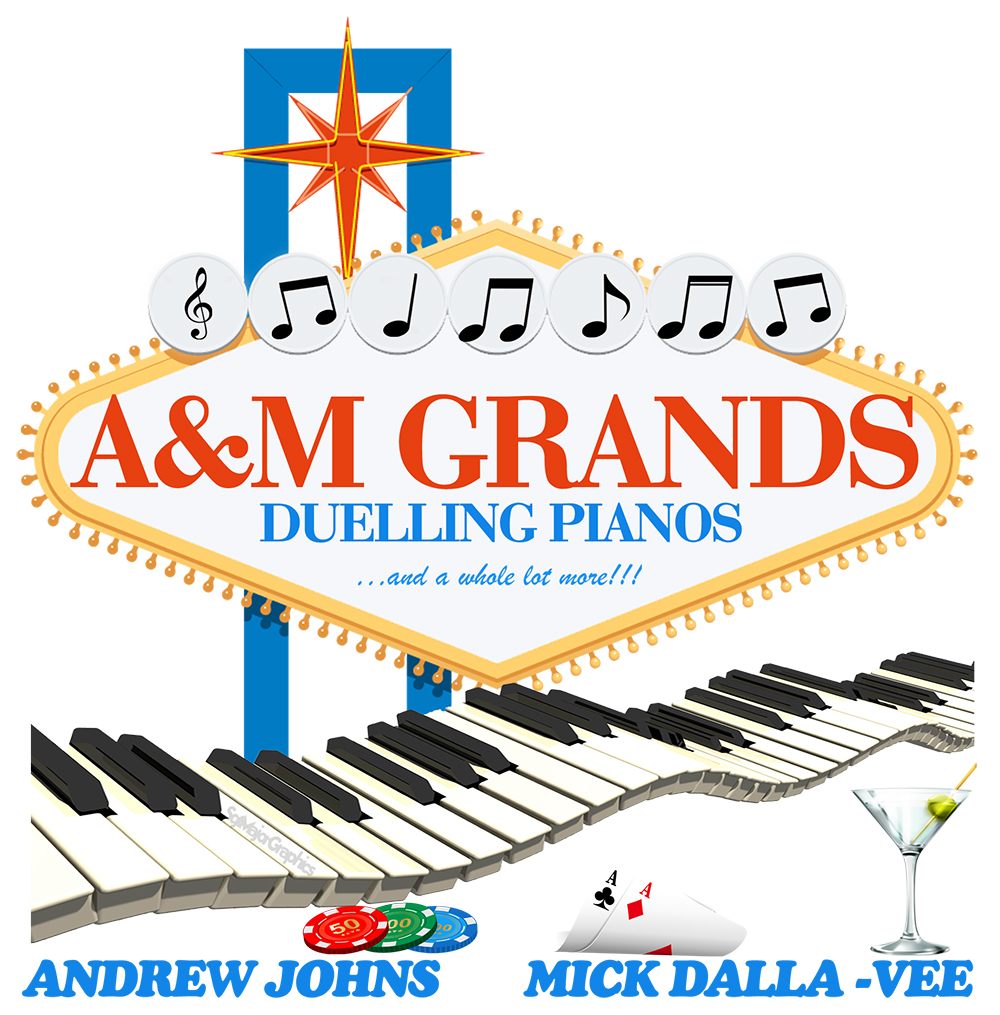 A and M Dueling pianos. A & M Dueling Pianos. A&M Dueling Grand Pianos. A&M Grands have transformed the ‘Dueling Pianos’ experience into something completely different. Contact Mick Dalla Vee.
