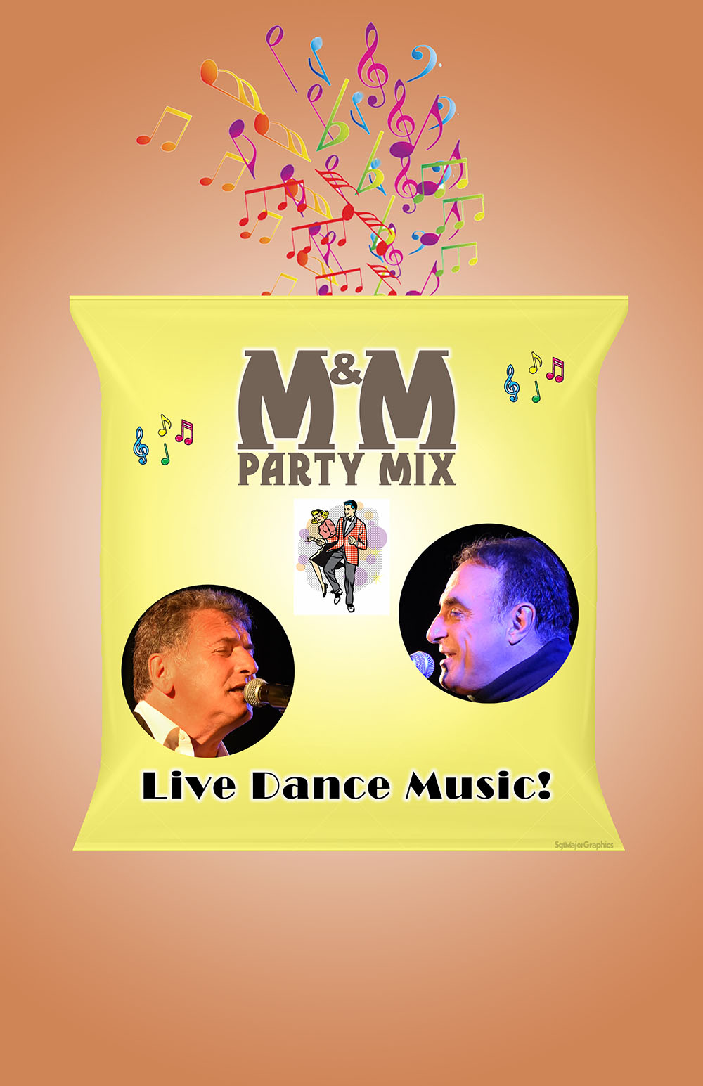 m and m party mix