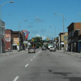 Gore Street, Sault Ste. Marie, Ontario Circa 1972